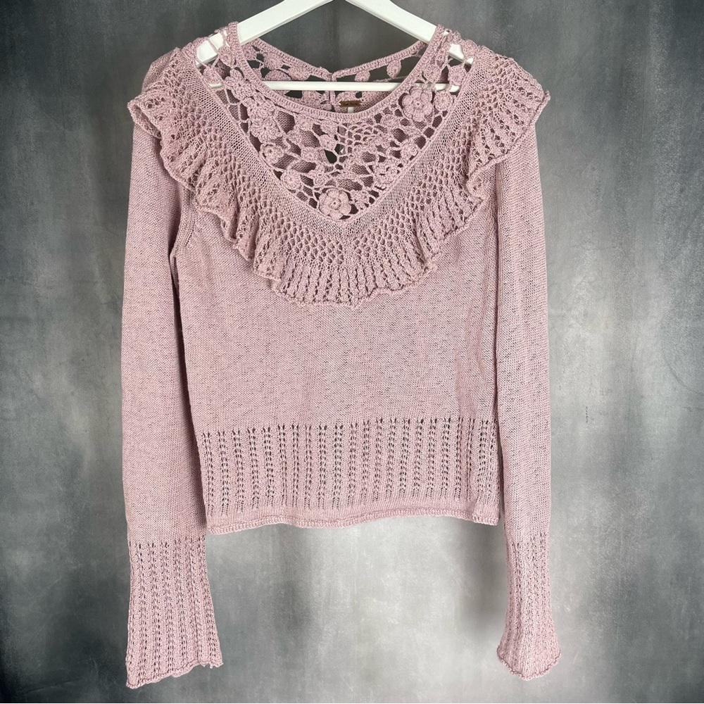 Free People Crotchet Top